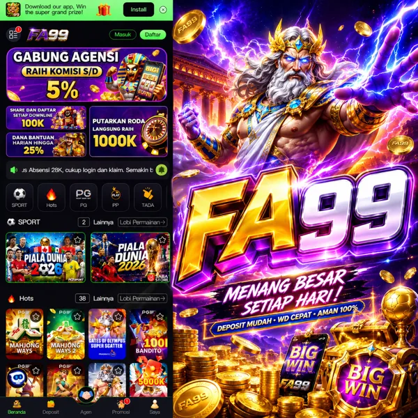 FA99 2026 Slot Gacor RTP Tinggi